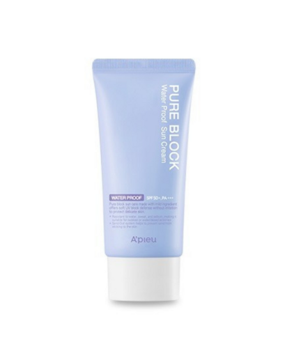 A‘PIEU - Pure Block Water Proof Sun Cream Aqua Sun Gel SPF 50+/PA+++ - Vodeodolný krém s vysokou UV ochranou SPF 50+/PA+++ 50 ml