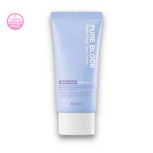 A‘PIEU - Pure Block Water Proof Sun Cream Aqua Sun Gel SPF 50+/PA+++ - Vodeodolný krém s vysokou UV ochranou SPF 50+/PA+++ 50 ml