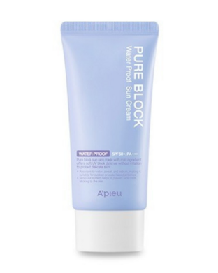 A‘PIEU - Pure Block Water Proof Sun Cream Aqua Sun Gel SPF 50+/PA+++ - Vodeodolný krém s vysokou UV ochranou SPF 50+/PA+++ 50 ml