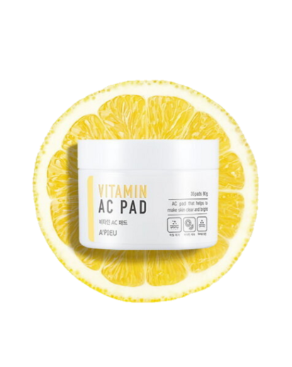 A‘PIEU - VITAMIN AC PAD - Jemné exfoliačné pleťové tampóny s vitamínmi, retinolom a vit. C 35 ks / 80g