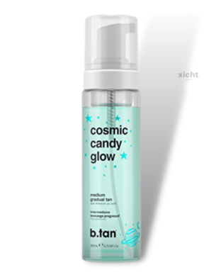B.Tan - Cosmic Candy Glow Medium Tan - Samoopaľovacia pena - jemný bronz 200 ml