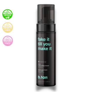 B.tan - Fake It Til You Make It - Samoopaľovacia pena s efektom do 1 hodiny - jemne tmavá 200ml