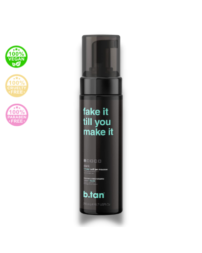 B.tan - Fake It Til You Make It - Samoopaľovacia pena s efektom do 1 hodiny - jemne tmavá 200ml