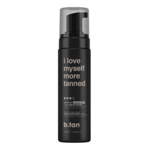 b.tan - i love myself more taned - Samoopaľovacia pena 200 ml - veľmi tmavá