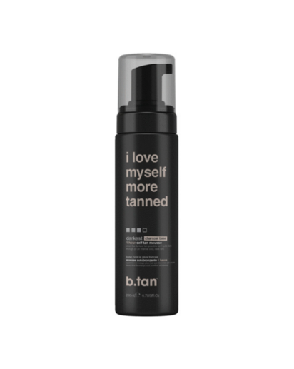 b.tan - i love myself more taned - Samoopaľovacia pena 200 ml - veľmi tmavá