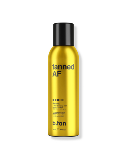 B.tan - tanned AF® bronzing mist 1 Hr - Samoopaľovací sprej s efektom do 1 hodiny - tmavý 200 ml