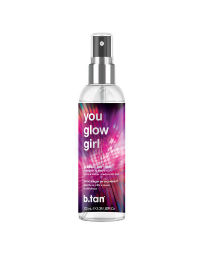 b.tan - You Glow Girl Gradual Glow Tan Mist - Samoopaľovací sprej pre žiarivú pokožku 100 ml