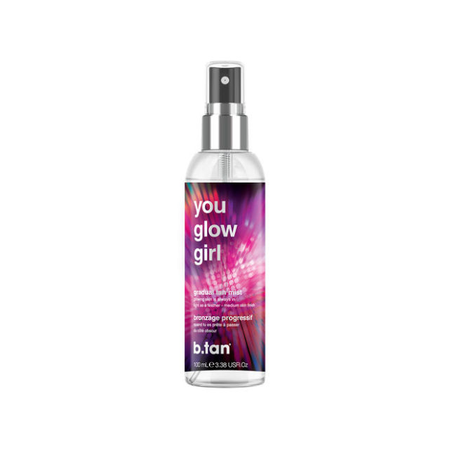 b.tan - You Glow Girl Gradual Glow Tan Mist - Samoopaľovací sprej pre žiarivú pokožku 100 ml