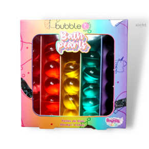 Bubble T - Rainbow Bath Pearls -Dúhové perličky do kúpeľa - 30 ks