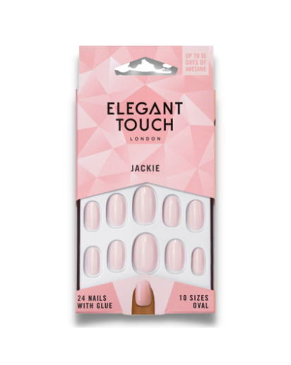 Elegant Touch - Colour Nails - Jackie - Falošné nechty JACKIE - Bledoružové