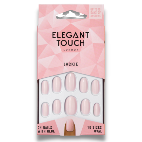 Elegant Touch - Colour Nails - Jackie - Falošné nechty JACKIE - Bledoružové
