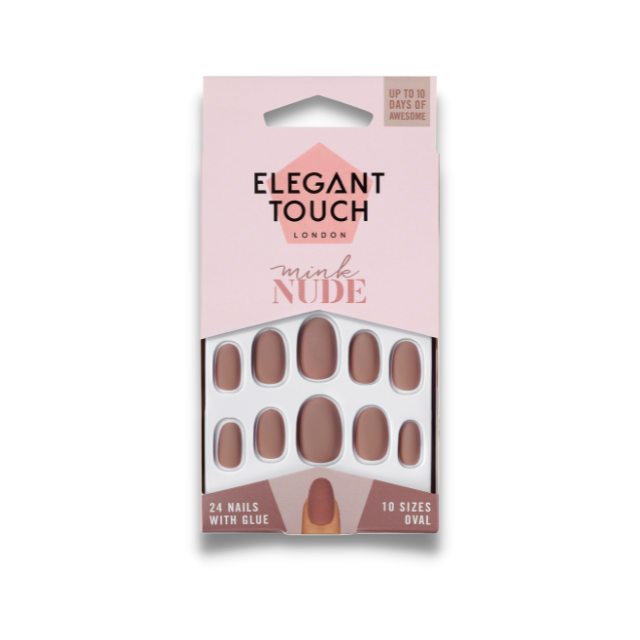 Elegant Touch - Nude Nails - Mink - Falošné nechty - Nude