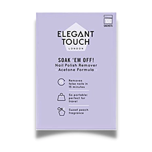 Elegant Touch - Soak Em Off - Vankúšiky na odstránenie nechtov 100ks