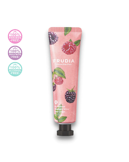 Frudia - MY ORCHARD Hand Cream Rich Hydration RASPBERRY WINE- Výživný krém na ruky MALINOVÉ VÍNO- 30g