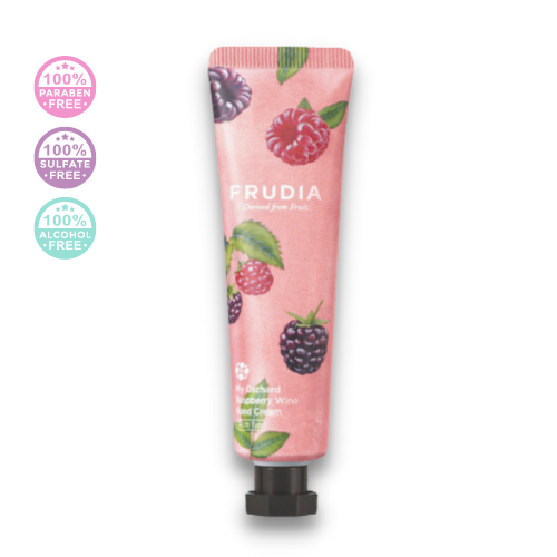 Frudia - MY ORCHARD Hand Cream Rich Hydration RASPBERRY WINE- Výživný krém na ruky MALINOVÉ VÍNO- 30g