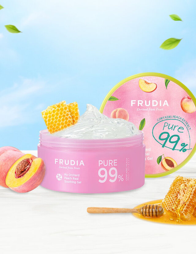 Frudia - My Orchard Peach Real Soothing Gel - Broskyňový hydratačný gél 300 g