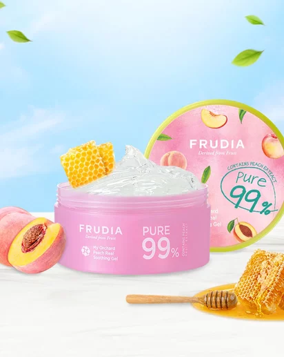 Frudia - My Orchard Peach Real Soothing Gel - Broskyňový hydratačný gél 300 g (exp.3/25)