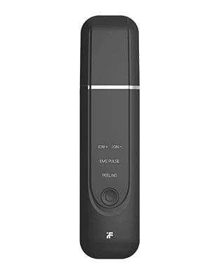 InFace Original - Ultrasonic Cleansing Instrument MS7100 - 2 Black - Ultrazvukový kavitačný čistiaci prístroj - Čierny