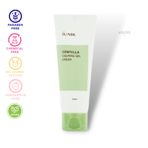 iUNIK - Centella Calming Gel Cream - Denný ukľudňujúci gélový krém s Centellou 60 ml