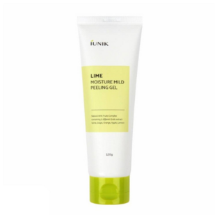 iUNIK - Lime Moisture Mild Peeling - Jemný ovocný peelingový gél 120 ml