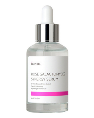 iUNIK - Rose Galactomyces Synergy Serum - Sérum s ružovou vodou a filtrátom z Galactomyces 50 ml