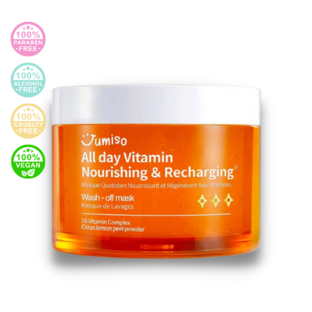 Jumiso - ALL DAY VITAMIN NOURISHING & RECHARGING WASH-OFF MASK - Výživná vitamínová zmývateľná pleťová maska 100 ml