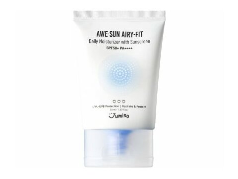 Jumiso - AWE⋅SUN AIRY-FIT Daily Moisturizer with Sunscreen SPF50+ PA++++ - Denný hydratačný krém 2v1 s UV faktorom 50+ PA++++, 50ml