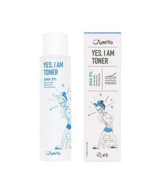 Jumiso - YES I AM TONER AHA 5% - Pleťový toner s 5 % AHA kyselinou 150ml