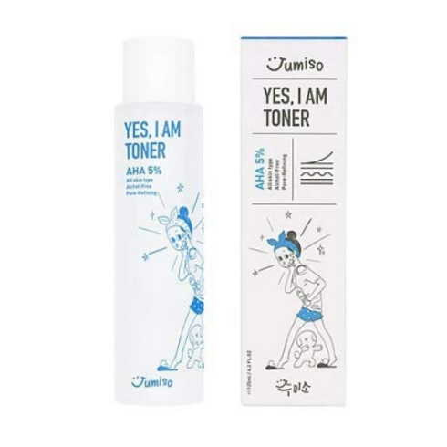 Jumiso - YES I AM TONER AHA 5% - Pleťový toner s 5 % AHA kyselinou 150ml