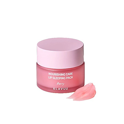 KLAVUU - Nourishing Care Lip Sleeping Pack Berry - Vyživujúca maska na pery 20g