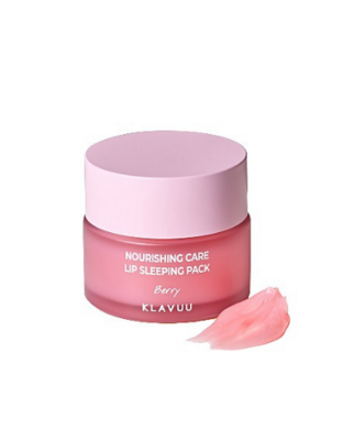 KLAVUU - Nourishing Care Lip Sleeping Pack Berry - Vyživujúca maska na pery 20g