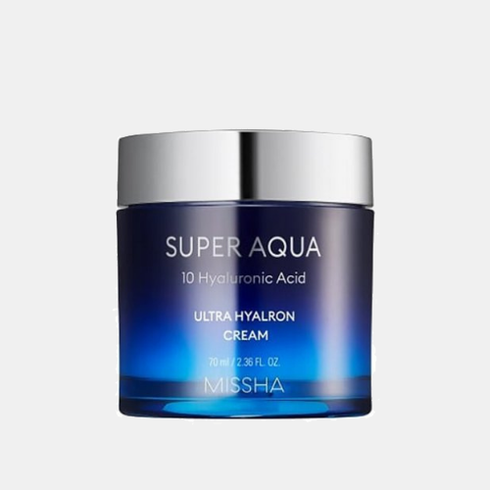 MISSHA - Missha Super Aqua Ultra Hyalron Cream - Hydratačný pleťový balzam s kyselinou hyalúronovou 70 ml
