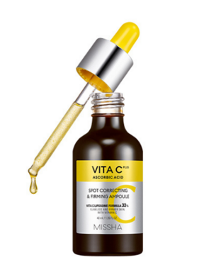 MISSHA - VITA C PLUS SPOT CORRECTING & FIRMING AMPOULE - Ampula s vitamínom C so spevňujúcim účinkom 30 ml