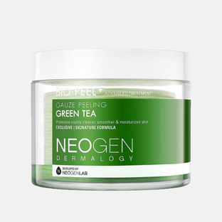 NEOGEN - Bio-Peel Gauze Peeling Green Tea - Exfoliačné tampóniky so zeleným čajom 200 ml (30 ks)