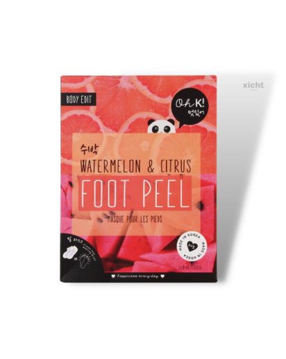 OH K! - Exfoliating Foot Peel Watermelon and Citrus -Exfoliačné ponožky na drsné päty - Melón a citrusy 40ml