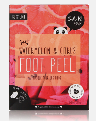 OH K! - Exfoliating Foot Peel Watermelon and Citrus - Peelingová maska na päty - Melón a citrusy 40ml
