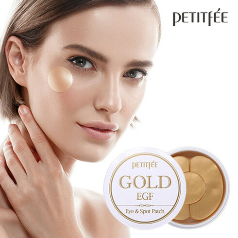 Petitfee - Gold & EGF Eye & Spot Patch - Náplasti pod oči proti vráskam 60 ks