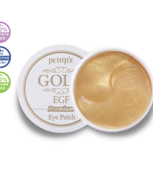 Petitfee - Gold & EGF Eye & Spot Patch - Náplasti pod oči proti vráskam 60 ks