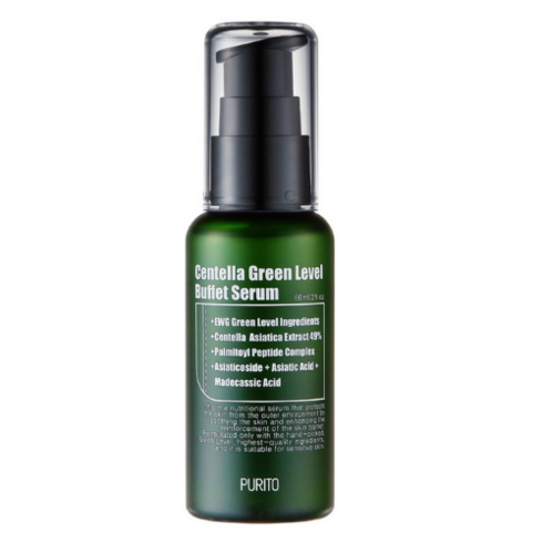 Purito - Centella Green Level Buffet Serum - Regeneračné pleťové sérum, 60ml (Exp.12/24)