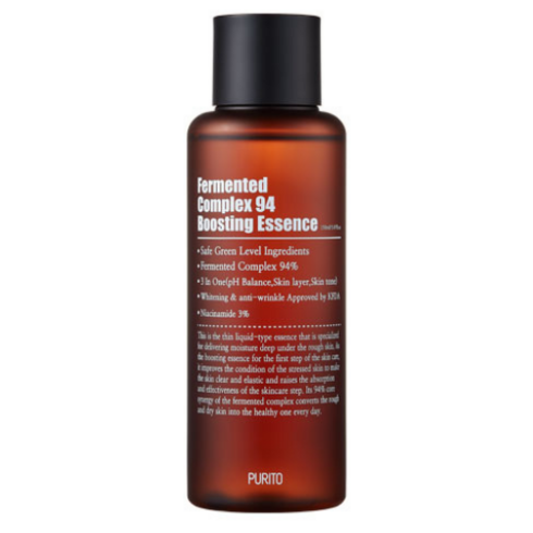 Purito - Fermented Complex 94 Boosting Essence - Pleťová esencia s 94% fermentovaným komplexom 150 ml