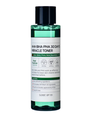 Some By Mi - AHA-BHA-PHA 30 Days Miracle Toner 150 ml- Toner s AHA, BHA a PHA kyselinami 150 ml