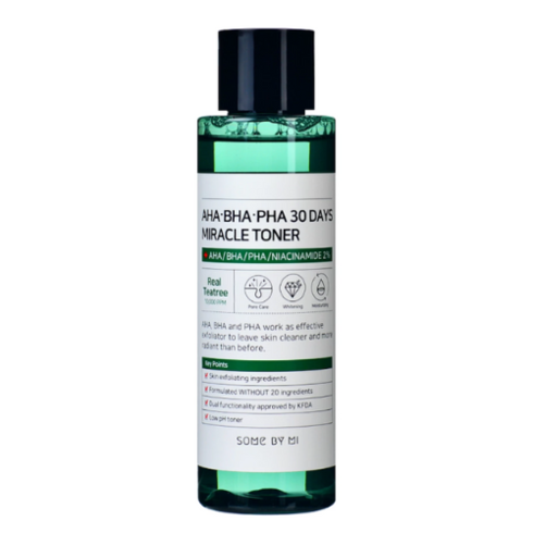 Some By Mi - AHA-BHA-PHA 30 Days Miracle Toner 150 ml- Toner s AHA, BHA a PHA kyselinami 150 ml