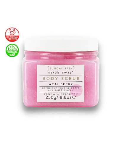 SUNDAY RAIN - Body Scrub acai Berry - Telový peeling acai berry 150 g