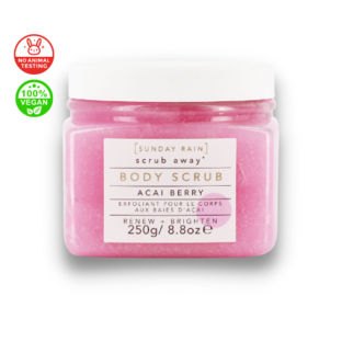 SUNDAY RAIN - Body Scrub acai Berry - Telový peeling acai berry 150 g