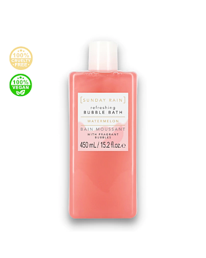 Sunday Rain - Watermelon Bubble Bath - Pena do kúpeľa červený melón 450 ml